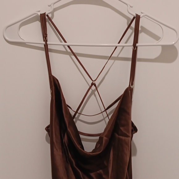 NWT, NISSE Limited Edition Dunes 100% Silk Maxi Dress - Picture 8 of 16